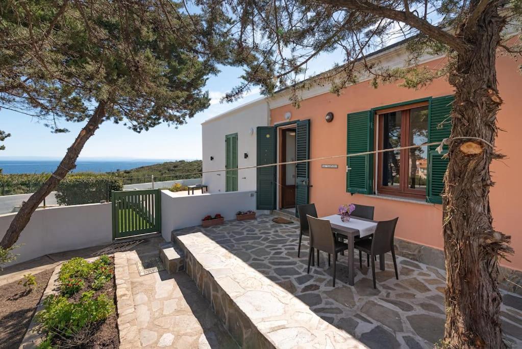 La Lampara - Casa Panoramica 4 Km Dalla Pelosa 斯廷蒂诺 外观 照片